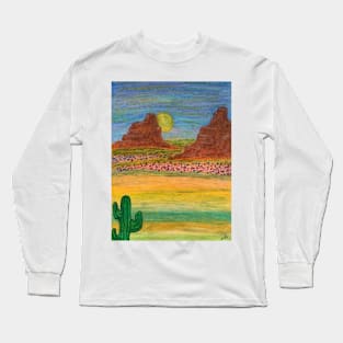 Desert Landscape III Long Sleeve T-Shirt